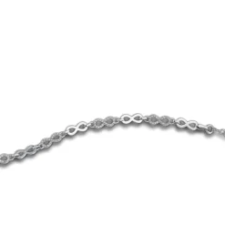Balia Damen Armband Zirkonia 925 Silber glanz 18cm bis 21cm BAA0009SW