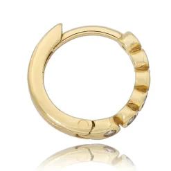 Balia Damen Creolen aus 333 Gelbgold mit Zirkonia BGO0058GW
