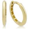 Balia Damen Creolen glanz aus 333 Gelbgold BGO0113GS