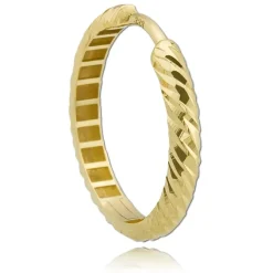 Balia Damen Feminin Creolen aus 333 Gelbgold BGO0117GO