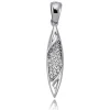 Balia Damen Kettenanhänger 925 Silber poliert BAH0008SW