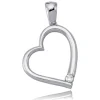 Balia Damen Kettenanhänger 925 Silber poliert BAH0012SW