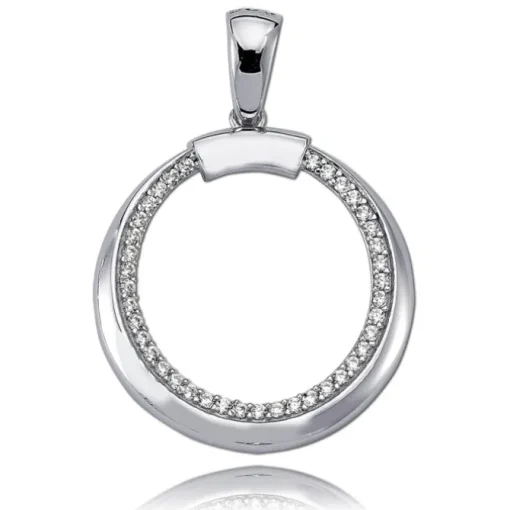 Balia Damen Kettenanhänger 925 Silber poliert BAH0013SW