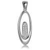 Balia Damen Kettenanhänger 925 Silber poliert BAH0023SW