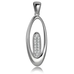 Balia Damen Kettenanhänger 925 Silber poliert BAH0023SW