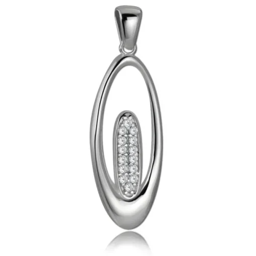 Balia Damen Kettenanhänger 925 Silber poliert BAH0023SW