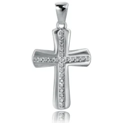 Balia Damen Kettenanhänger 925 Silber poliert BAH0033SW