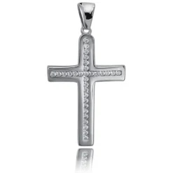 Balia Damen Kettenanhänger 925 Silber poliert BAH0047SW
