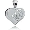 Balia Damen Kettenanhänger 925 Silber poliert BAH0049SW