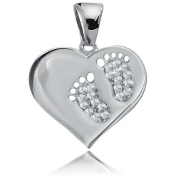 Balia Damen Kettenanhänger 925 Silber poliert BAH0049SW