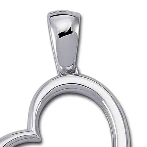 Balia Damen Kettenanhänger 925 Silber poliert BAH0012SW