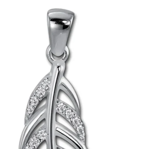 Balia Damen Kettenanhänger 925 Silber poliert BAH0024SW