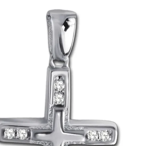 Balia Damen Kettenanhänger 925 Silber poliert BAH0034SW