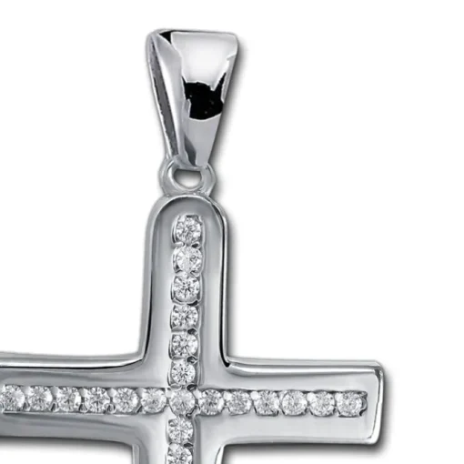 Balia Damen Kettenanhänger 925 Silber poliert BAH0047SW