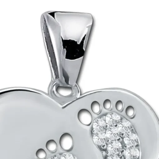 Balia Damen Kettenanhänger 925 Silber poliert BAH0049SW