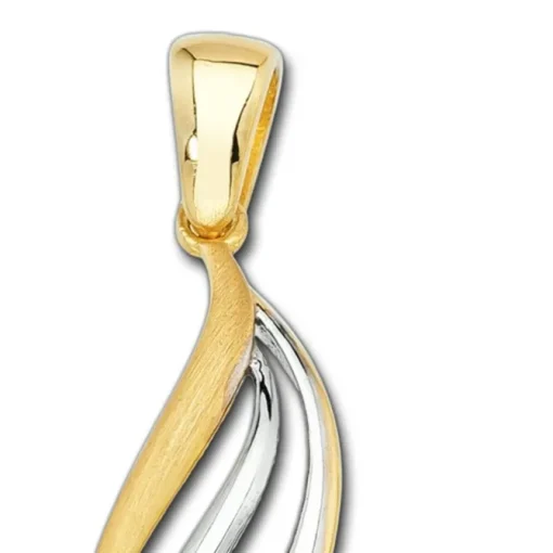 Balia Damen Kettenanhänger aus 333 Gelbgold mit Zirkonia BGH0005GW