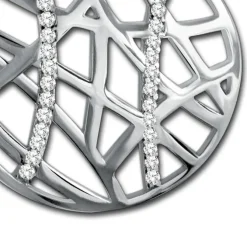 Balia Damen Kettenanhänger 925 Silber poliert BAH0035SW