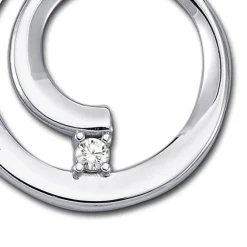 Balia Damen Kettenanhänger 925 Silber poliert BAH0006SW