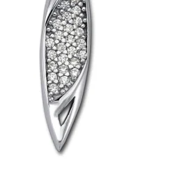 Balia Damen Kettenanhänger 925 Silber poliert BAH0008SW