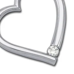 Balia Damen Kettenanhänger 925 Silber poliert BAH0012SW