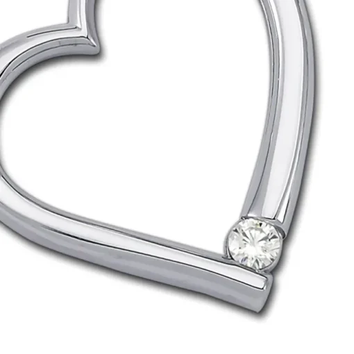 Balia Damen Kettenanhänger 925 Silber poliert BAH0012SW