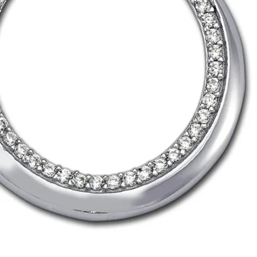 Balia Damen Kettenanhänger 925 Silber poliert BAH0013SW