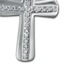 Balia Damen Kettenanhänger 925 Silber poliert BAH0033SW