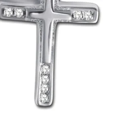 Balia Damen Kettenanhänger 925 Silber poliert BAH0034SW