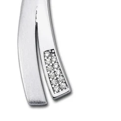 Balia Damen Kettenanhänger 925 Silber matt und poliert BAH0002SW