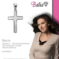 Balia Damen Kettenanhänger 925 Silber glanz BAH0048SP