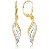 Balia Damen Ohrhänger aus 333 Gelbgold mit Zirkonia BGO0049GT