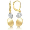 Balia Damen Ohrhänger aus 333 Gelbgold mit Zirkonia BGO0048GW