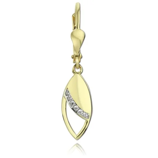 Balia Damen Ohrhänger aus 333 Gelbgold mit Zirkonia BGO0025GW