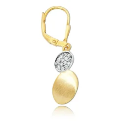 Balia Damen Ohrhänger aus 333 Gelbgold mit Zirkonia BGO0048GW