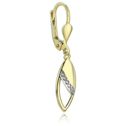 Balia Damen Ohrhänger aus 333 Gelbgold mit Zirkonia BGO0025GW