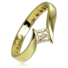 Balia Damen Ring aus 333 Gelbgold mit Zirkonia Gr.58 BGR054G58