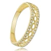 Balia Damen Ring aus 333 Gelbgold mit Zirkonia Gr.56 BGR050G56