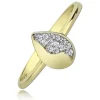 Balia Damen Ring aus 333 Gelbgold mit Zirkonia Gr.58 BGR014G58