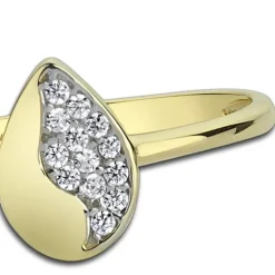 Balia Damen Ring aus 333 Gelbgold mit Zirkonia Gr.58 BGR014G58