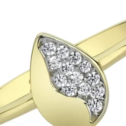 Balia Damen Ring aus 333 Gelbgold mit Zirkonia Gr.58 BGR014G58