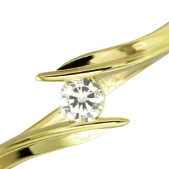 Balia Damen Ring aus 333 Gelbgold mit Zirkonia Gr.58 BGR058G58