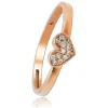 Balia Damen Ring aus 333 Rosegold mit Zirkonia Gr.60 BGR009R60