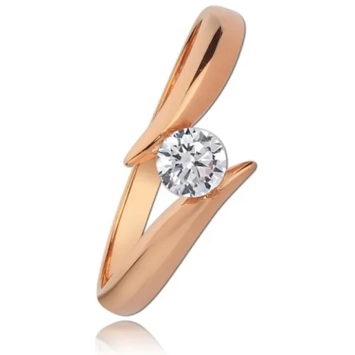 Balia Damen Ring aus 333 Roségold mit Zirkonia Gr.56 BGR007R56