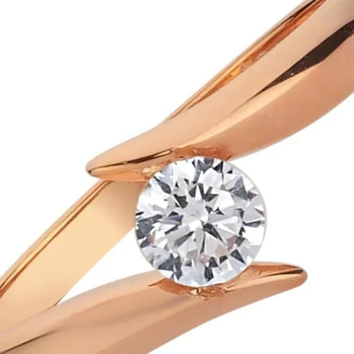 Balia Damen Ring aus 333 Roségold mit Zirkonia Gr.56 BGR007R56