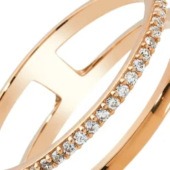 Balia Damen Ring aus 333 Rosegold mit Zirkonia Gr.54 BGR015R54