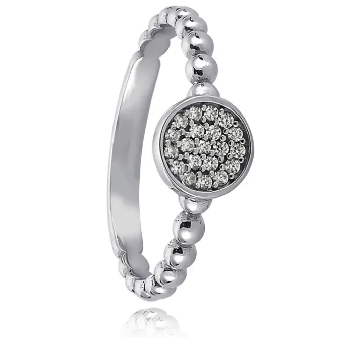 Balia Damen Ring aus 925 Silber mit Zirkonia Gr.54 BAR003W54