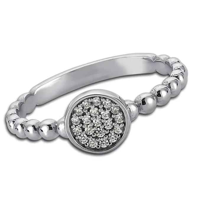 Balia Damen Ring aus 925 Silber mit Zirkonia Gr.54 BAR003W54