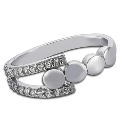 Balia Damen Ring aus 925 Silber mit Zirkonia Gr.56 BAR002W56