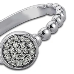 Balia Damen Ring aus 925 Silber mit Zirkonia Gr.54 BAR003W54