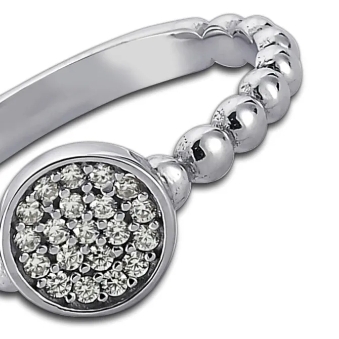 Balia Damen Ring aus 925 Silber mit Zirkonia Gr.54 BAR003W54